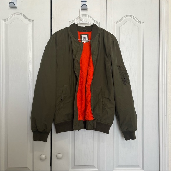 GAP Other - GAP Olive Green Bomber Jacket